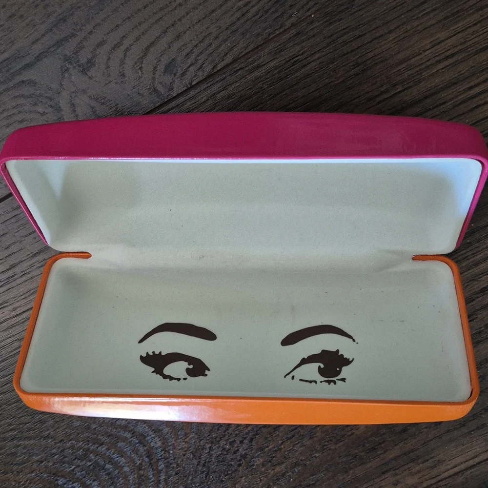 Pair Of Kate Spade Glasses Case With One Lens Cloth. Nice Condition - Picture 2 of 7